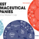 Bubble map of the largest pharmaceutical companies in the world